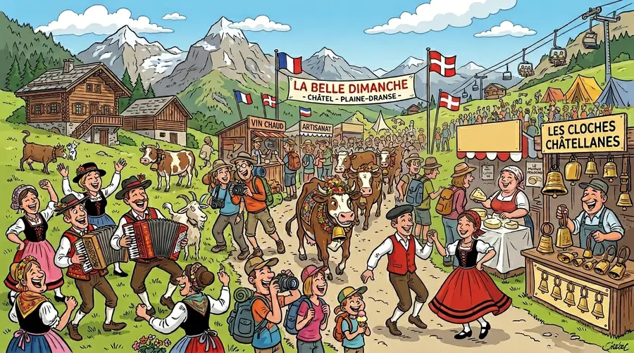 Ambiance festive et rires à La Belle Dimanche