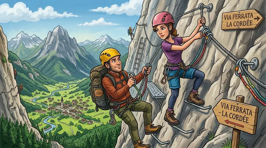 Via Ferrata La Cordée à La Chapelle d'Abondance