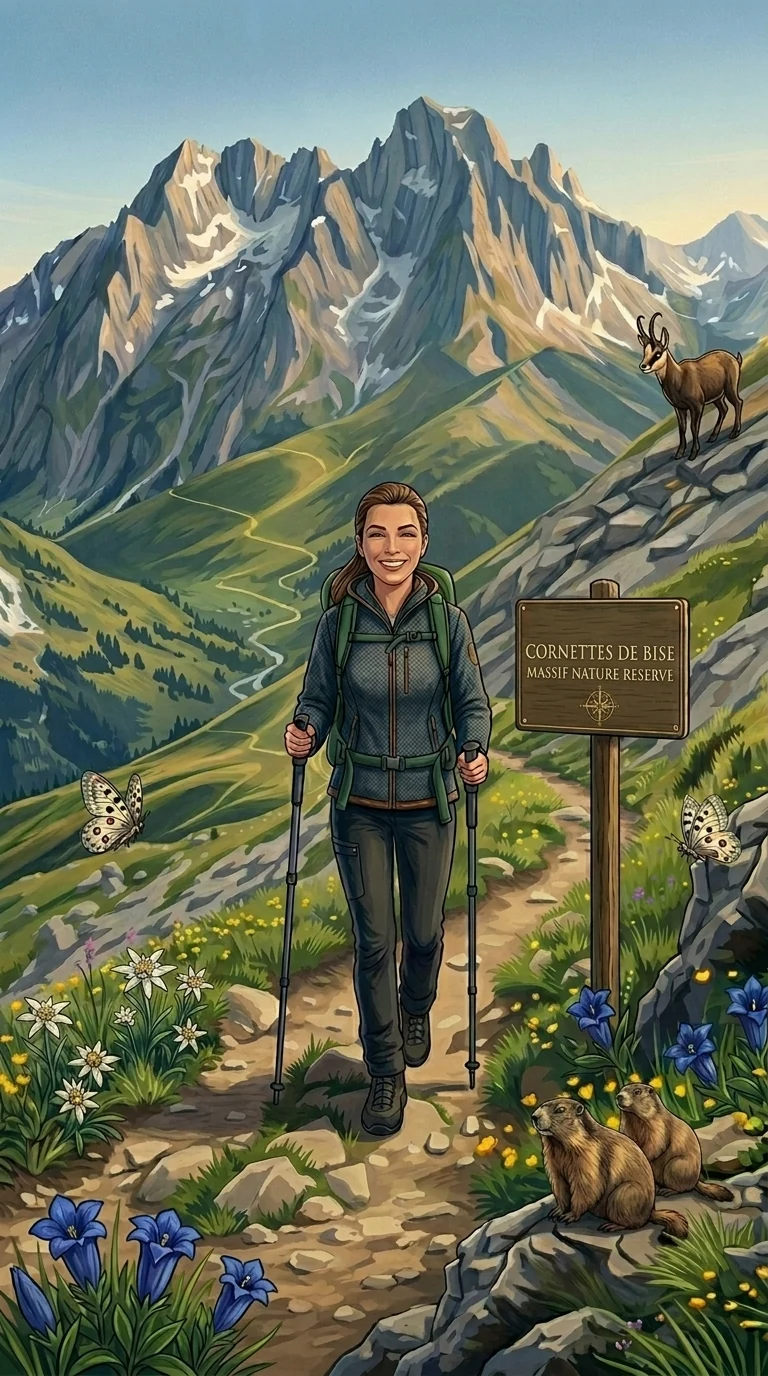 Randonnée aux Cornettes de Bise