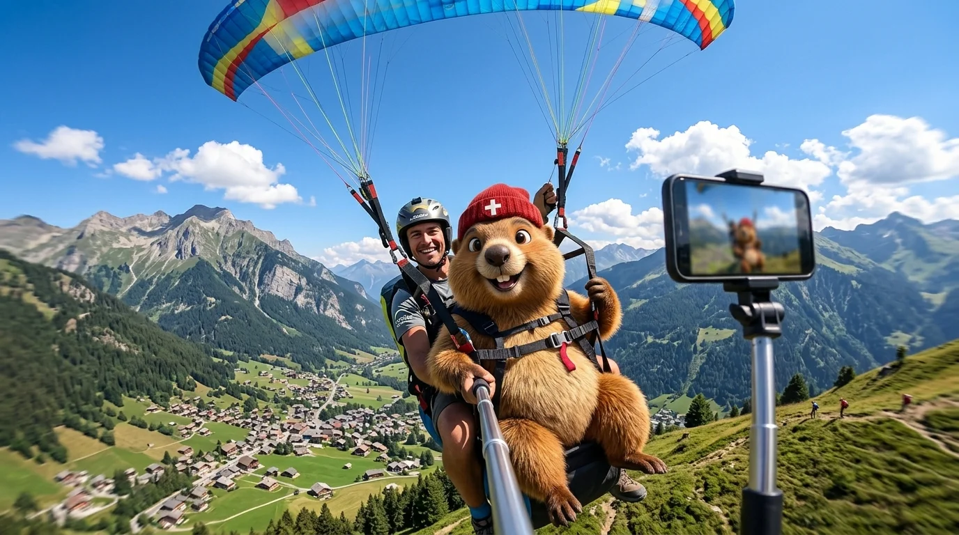 Marcelline parapente